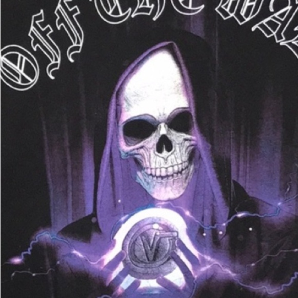#427-(M) Vans Off the Wall T-shirt, Medium perfect for Halloween